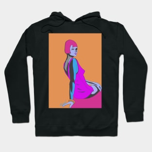 Pink hairdo Hoodie